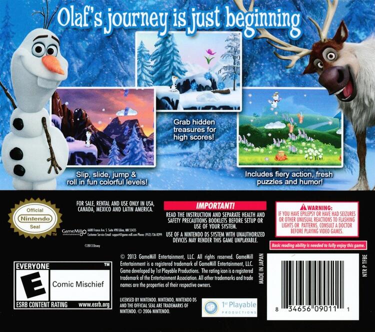 Frozen: Olaf's Quest (Complete) (used)