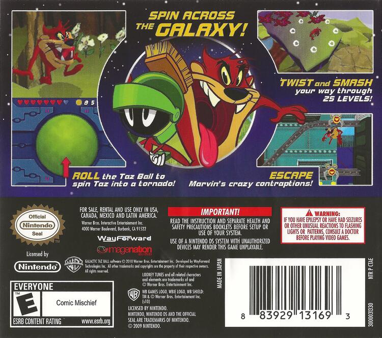 Galactic Taz Ball (Complete) (used)