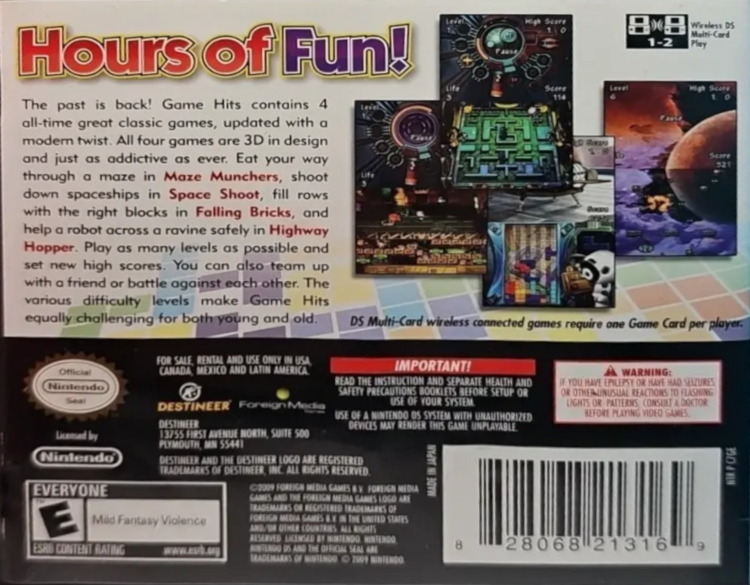 Game Hits! (Complete) (used)