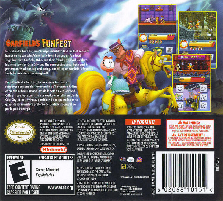 Garfield's Fun Fest (Complete) (used)