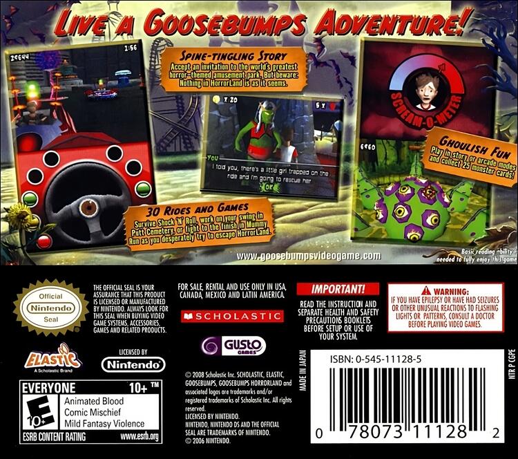 Goosebumps HorrorLand (Complete) (used)