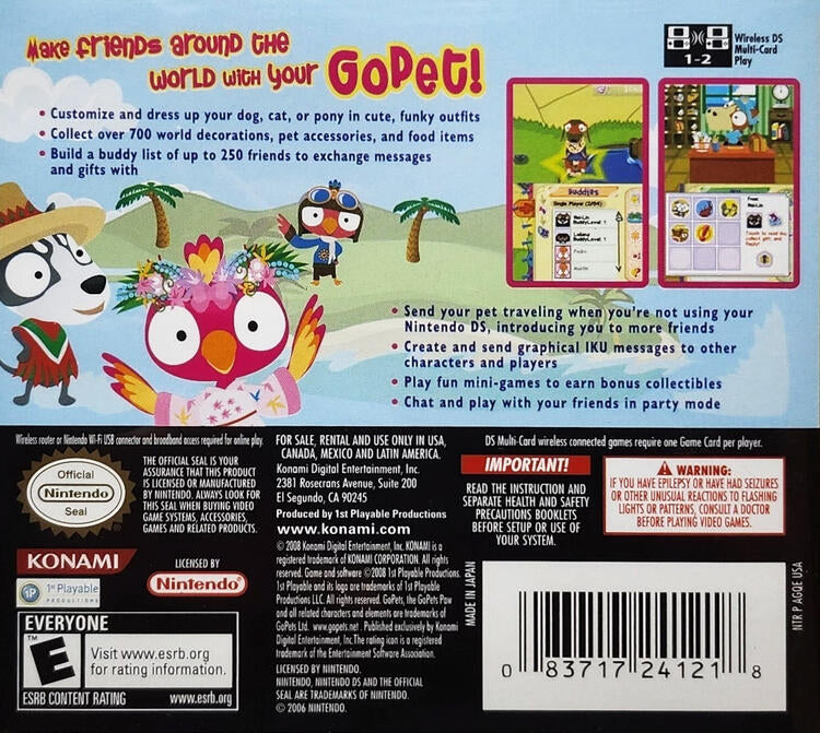 Go Pets Vacation Island (Complete) (used)