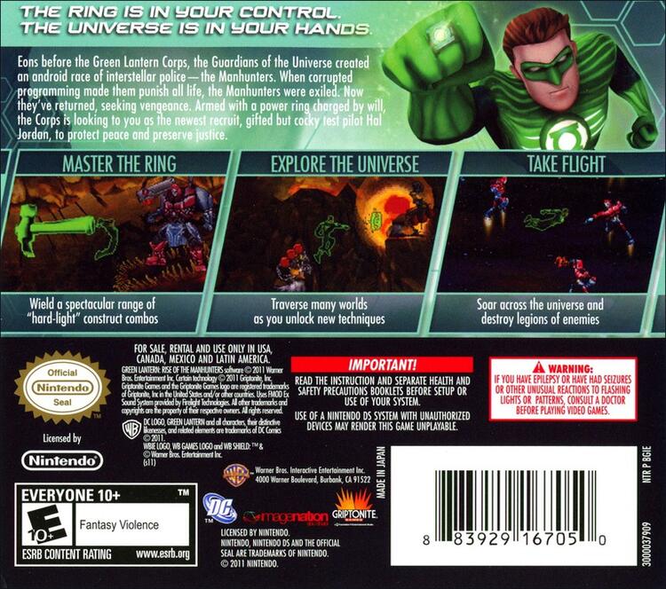 Green Lantern: Rise of the Manhunters (Complete) (used)