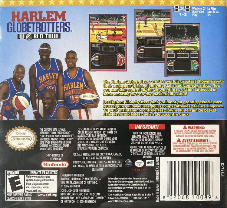 Harlem Globetrotters World Tour (Complete) (used)