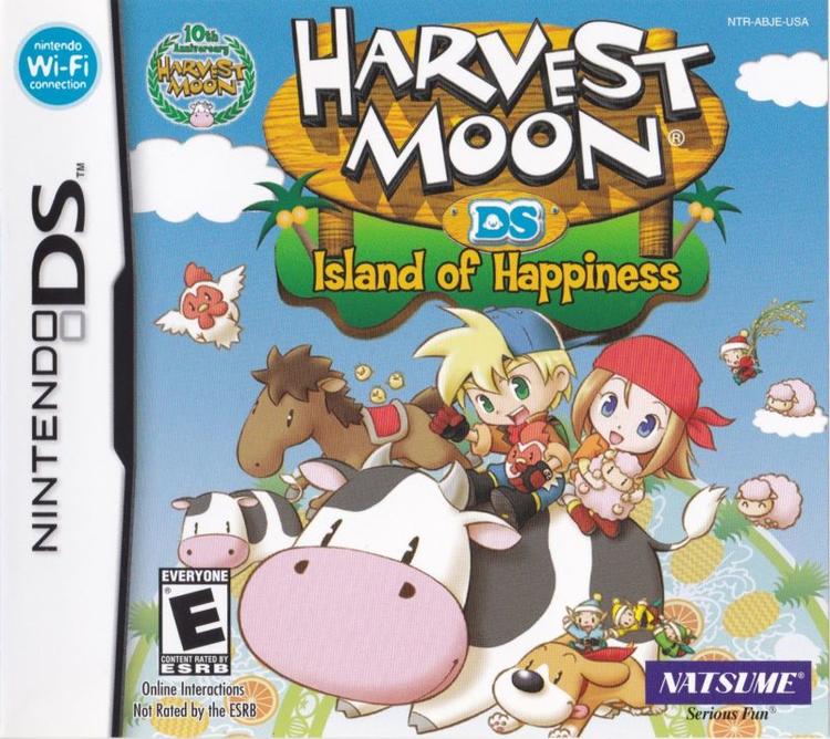 Harvest Moon DS Island of Happiness (Complete) (used)