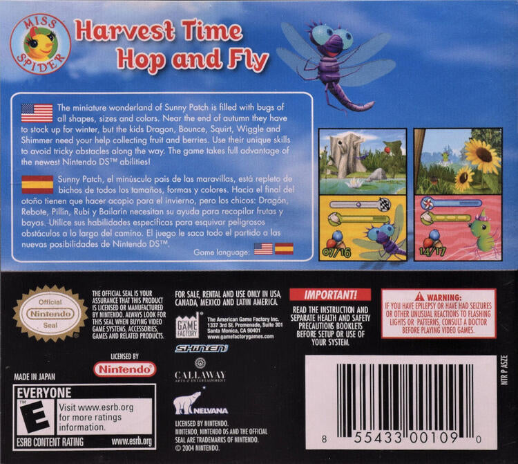 Harvest Time Hop and Fly (Complete) (used)