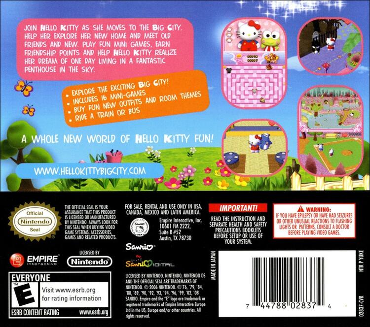 Hello Kitty Big City Dreams (Complete) (used)