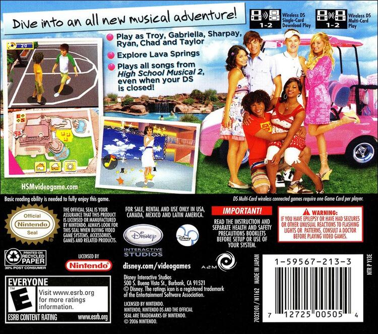 High School Musical 2 Work This Out (Complete) (used)