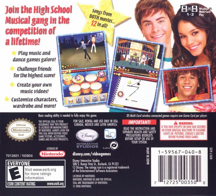 High School Musical Making the Cut (Complete) (used)