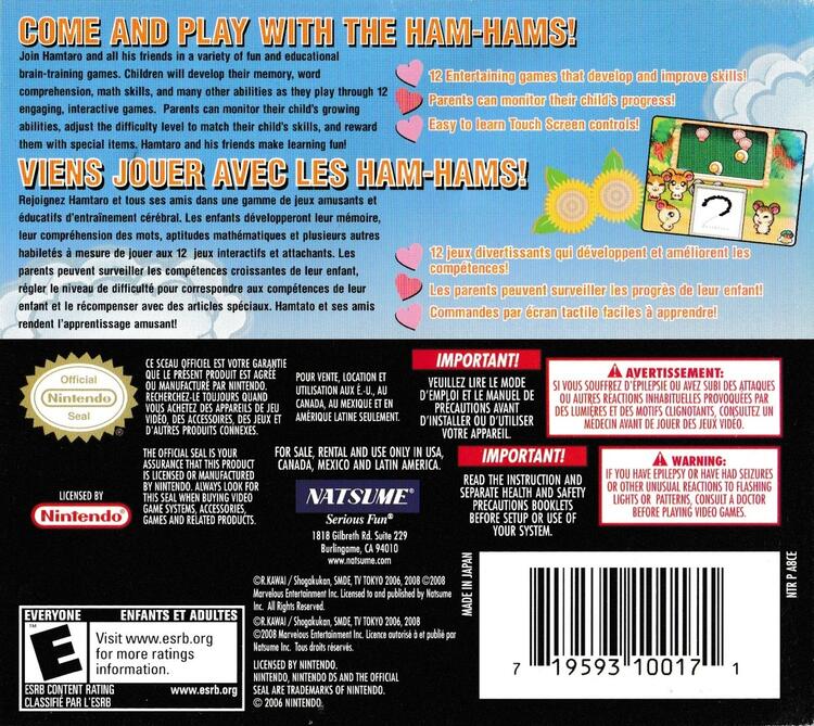 Hi! Hamtaro Ham-Ham Challenge (Complete) (used)