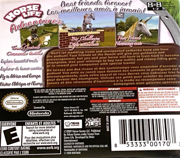 Horse Life Adventures (Complete) (used)
