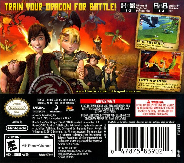 How to Train Your Dragon (Complete) (used)