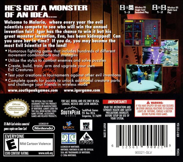 Igor The Game (Complete) (used)