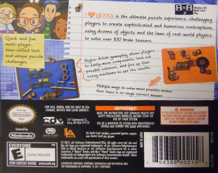 I Heart Geeks (Complete) (used)