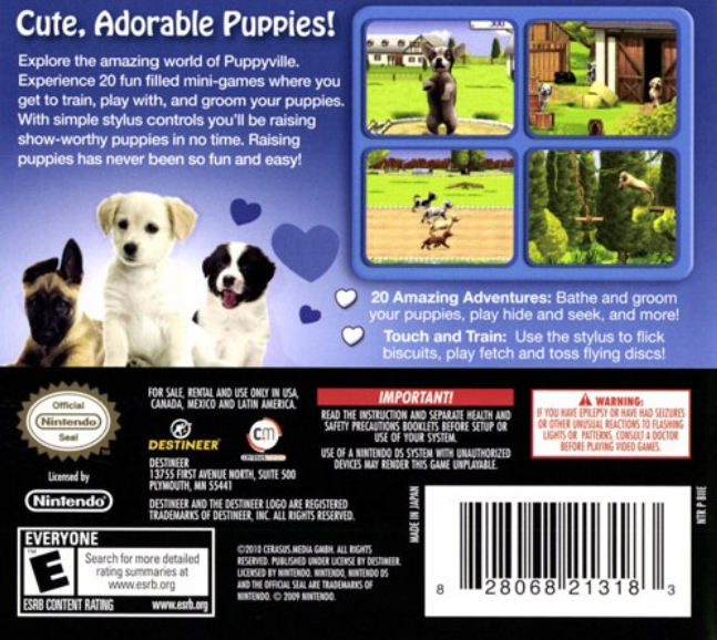 I Love Puppies (Complete) (used)