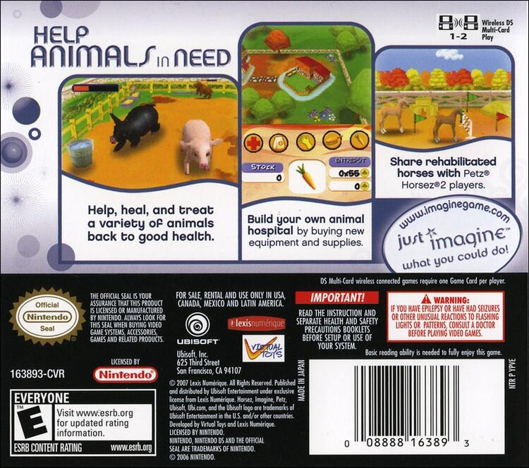 Imagine Animal Doctor (Complete) (used)