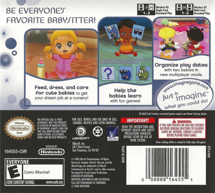 Imagine Babysitters (Complete) (used)