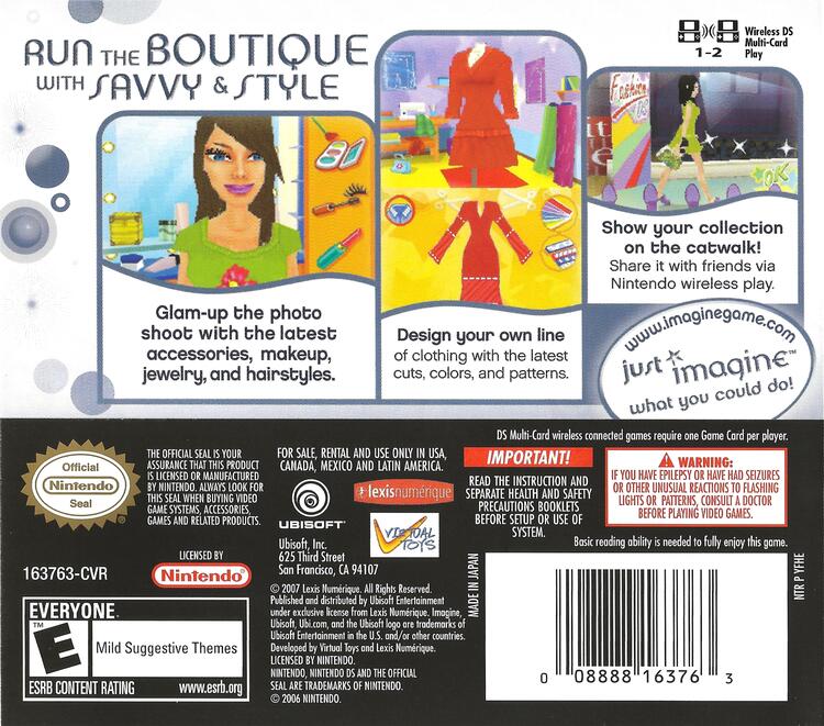 Imagine Fashion Designer (Complete) (used)