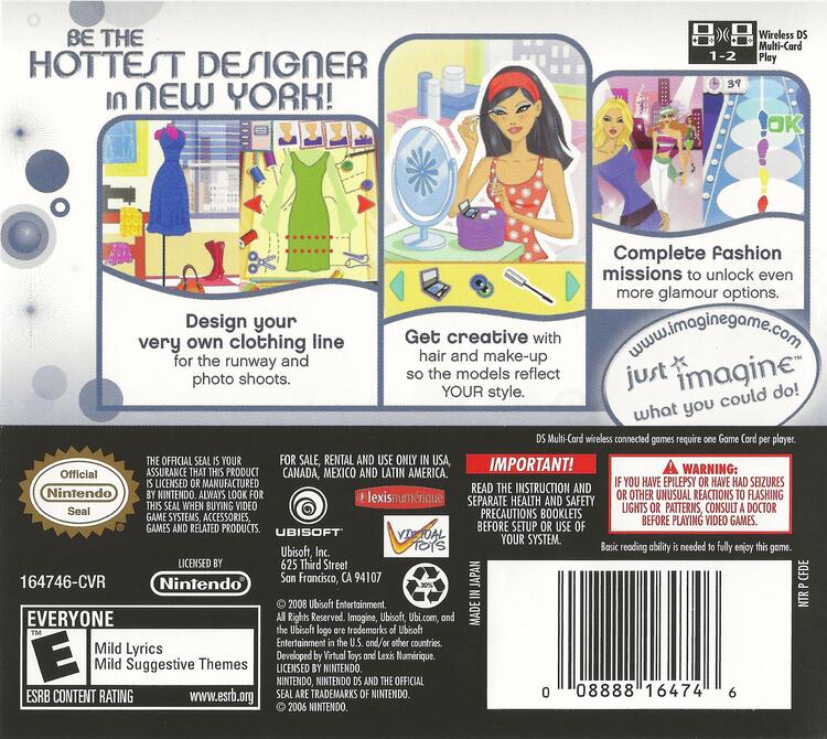 Imagine Fashion Designer New York (Complete) (used)