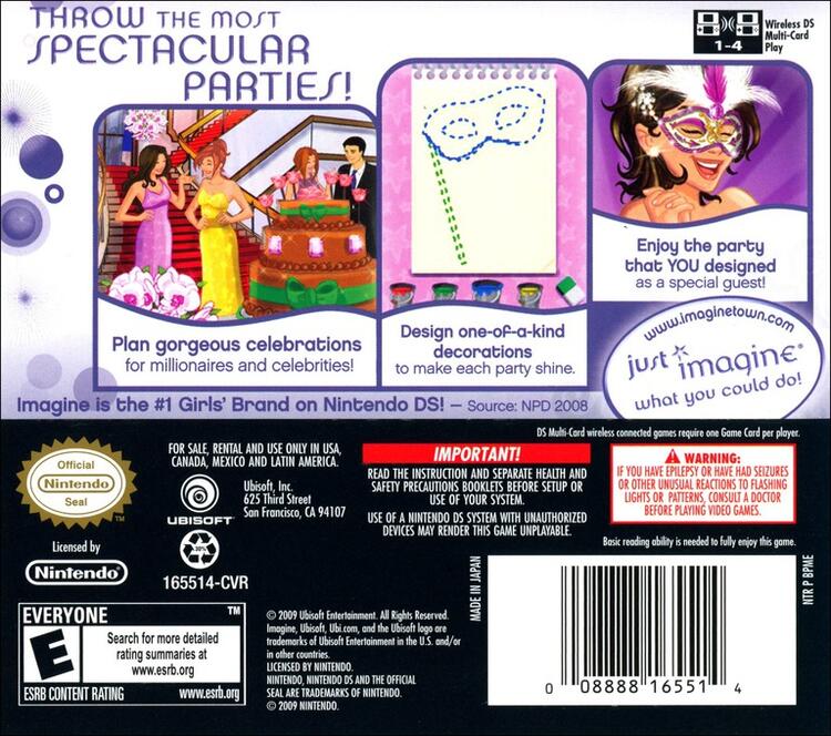 Imagine Party Planner (Complete) (used)