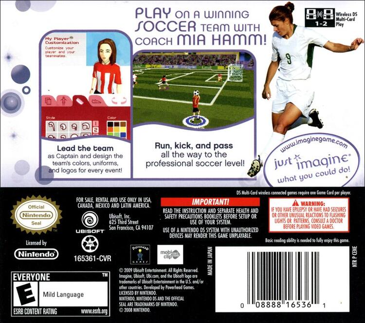 Imagine Soccer Captain (Complete) (used)