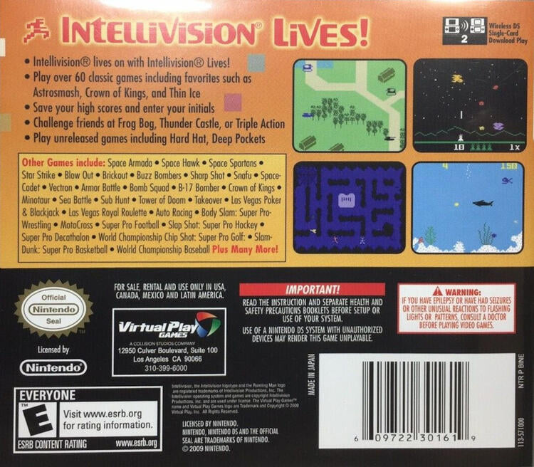 Intellivision Lives (Complete) (used)