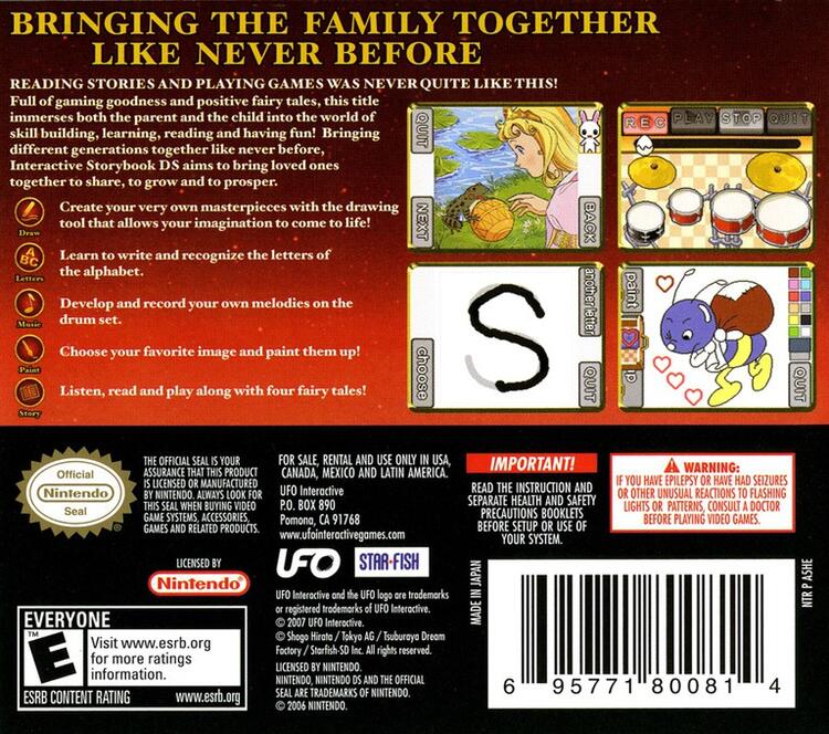 Interactive Storybook DS Series 2 (Complete) (used)