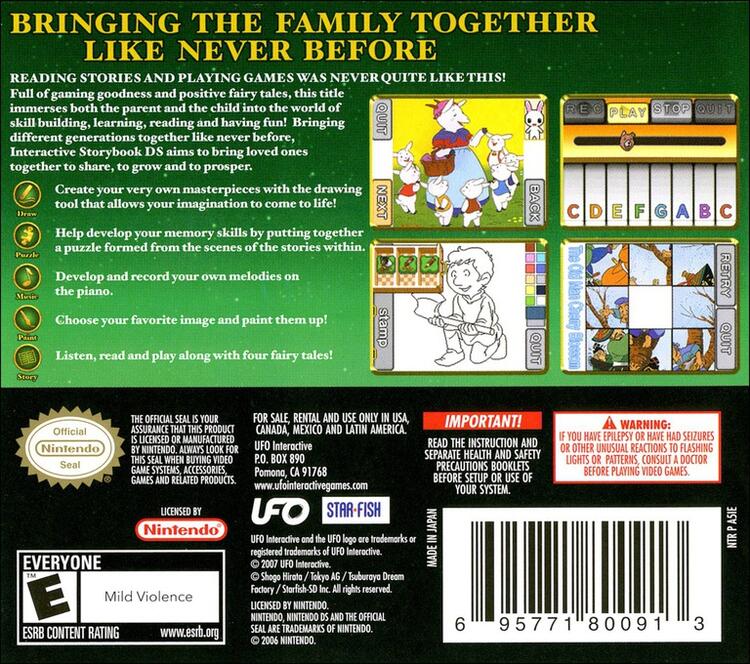 Interactive Storybook DS Series 3 (Complete) (used)