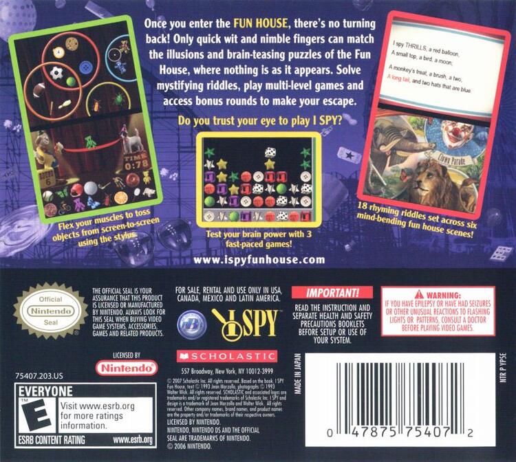 I Spy Funhouse (Complete) (used)
