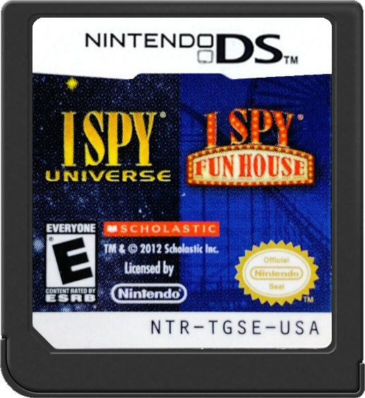 I Spy Game Pack [I Spy Funhouse, I Spy Universe] (Complete) (used)