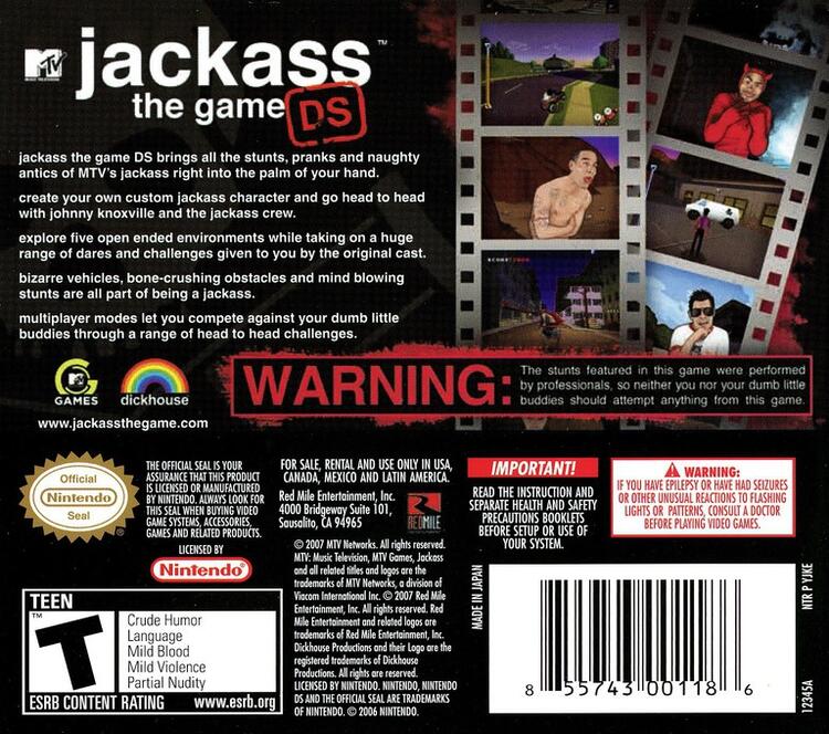 Jackass The Game (Complete) (used)