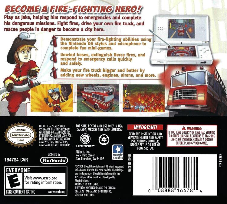 Jake Power Fireman (Complete) (used)