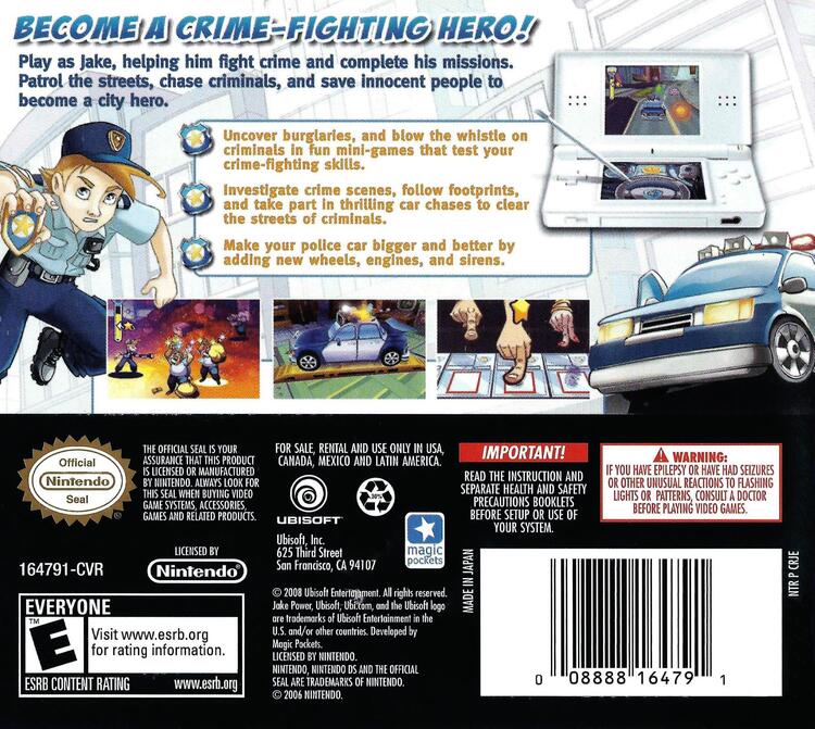 Jake Power Policeman (Complete) (used)