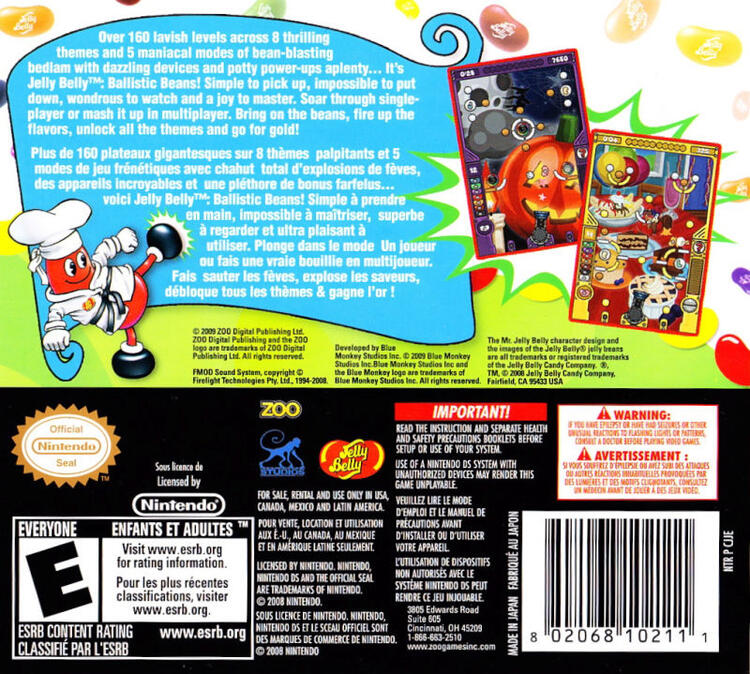 Jelly Belly: Ballistic Beans (Complete) (used)