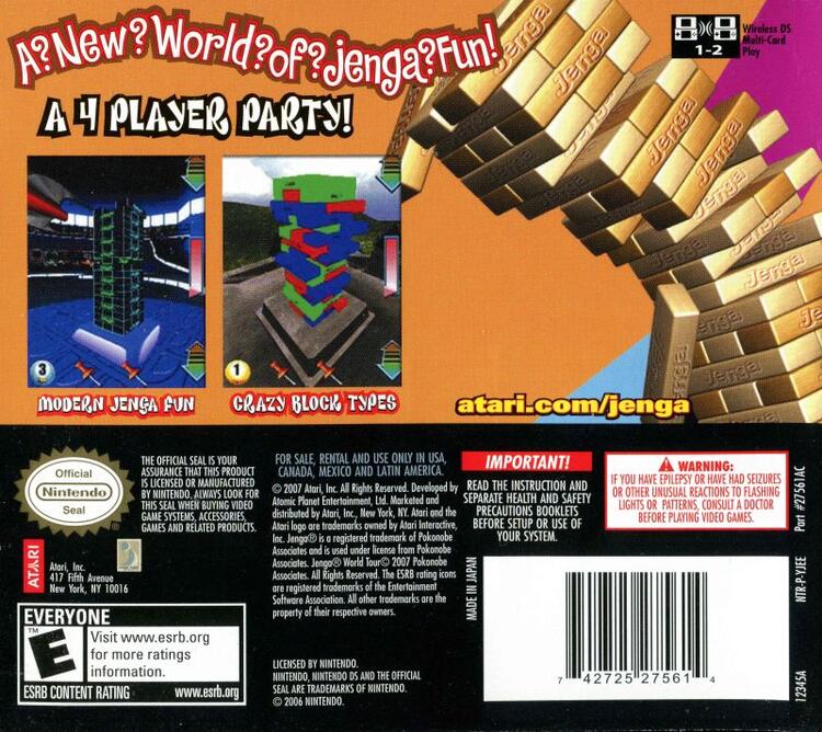 Jenga World Tour (Complete) (used)