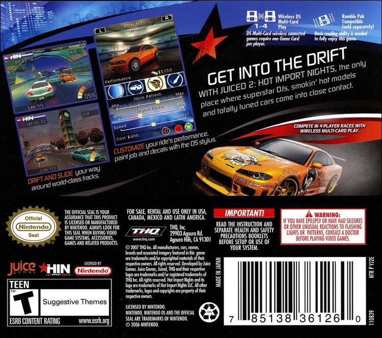 Juiced 2 Hot Import Nights (Complete) (used)