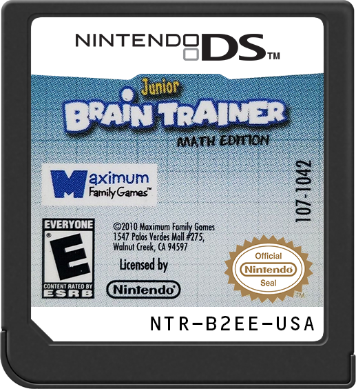 Junior Brain Trainer Math Edition (Complete) (used)