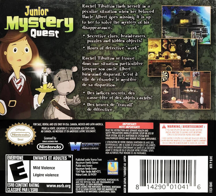 Junior Mystery Quest (Complete) (used)