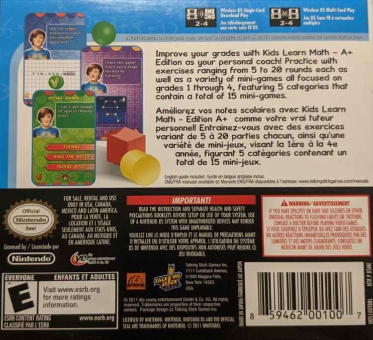 Kids Learn Math (Complete) (used)