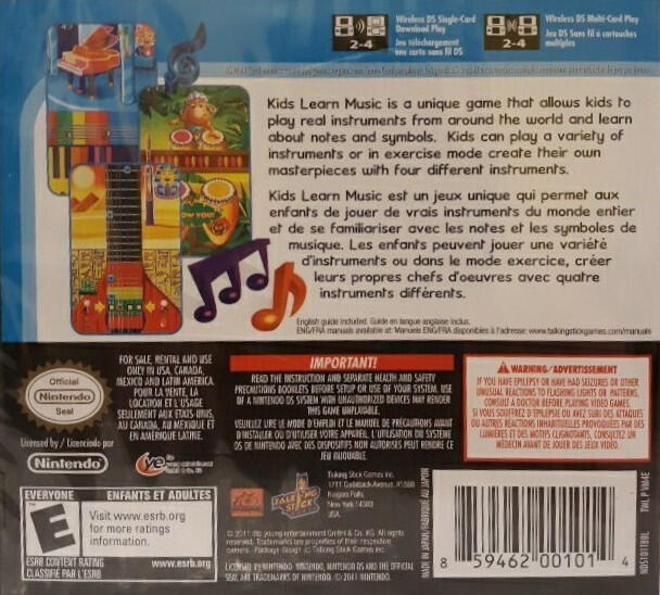 Kids Learn Music (Complete) (used)