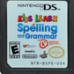 Kids Learn Spelling & Grammar (Complete) (used)