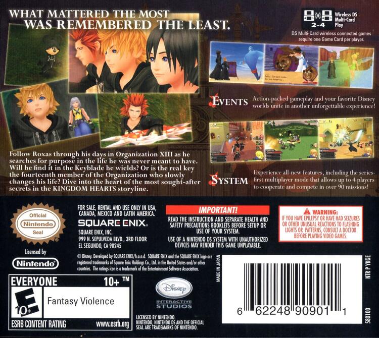 Kingdom Hearts 358/2 Days (Complete) (used)
