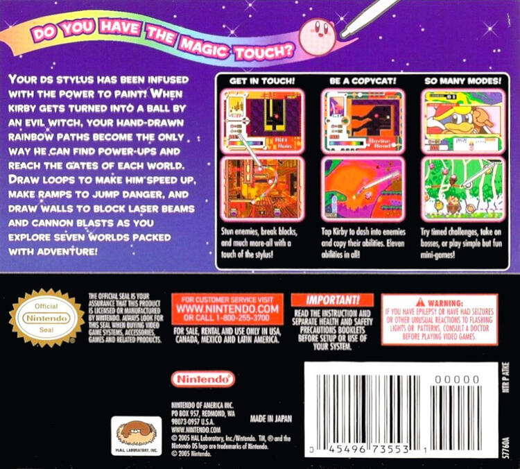 Kirby Canvas Curse (Complete) (used)