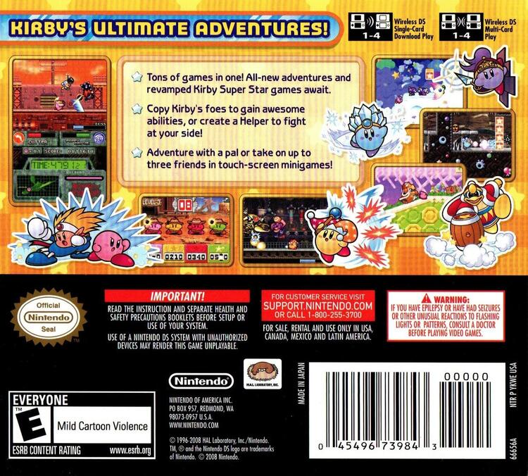 Kirby Super Star Ultra (Complete) (used)