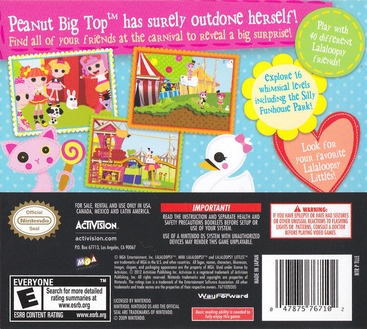 Lalaloopsy: Carnival of Friends (Complete) (used)