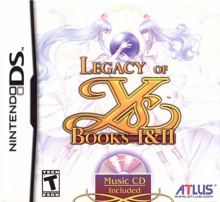 Legacy of Ys: Books I & II (Complete, Game Only) (used)