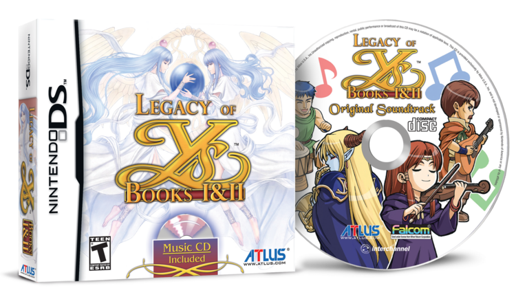 Legacy of Ys: Books I & II [Soundtrack Bundle] (Complete) (used)