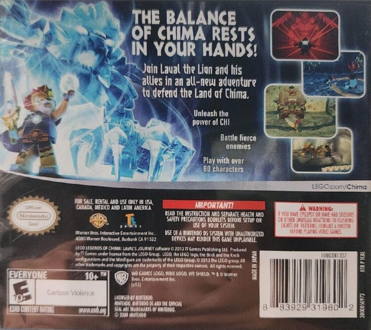 LEGO Legends of Chima: Laval's Journey (Complete) (used)
