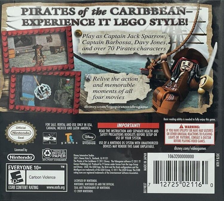 LEGO Pirates of the Caribbean: The Video Game (Complete) (used)
