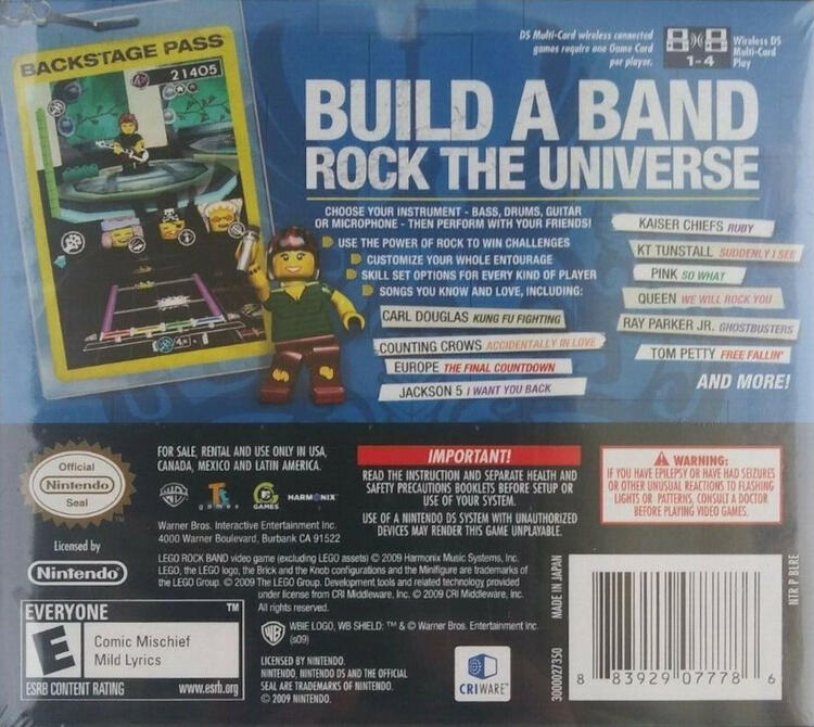 LEGO Rock Band (Complete) (used)